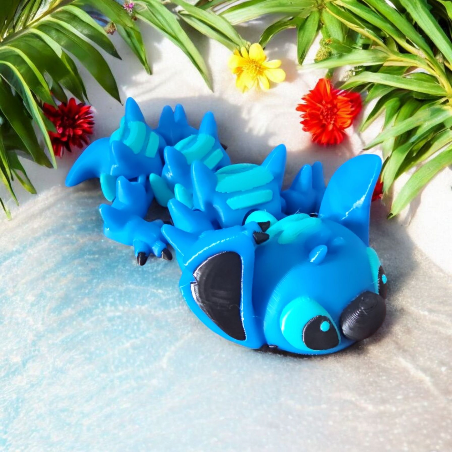 3D Printed Stitch dragon