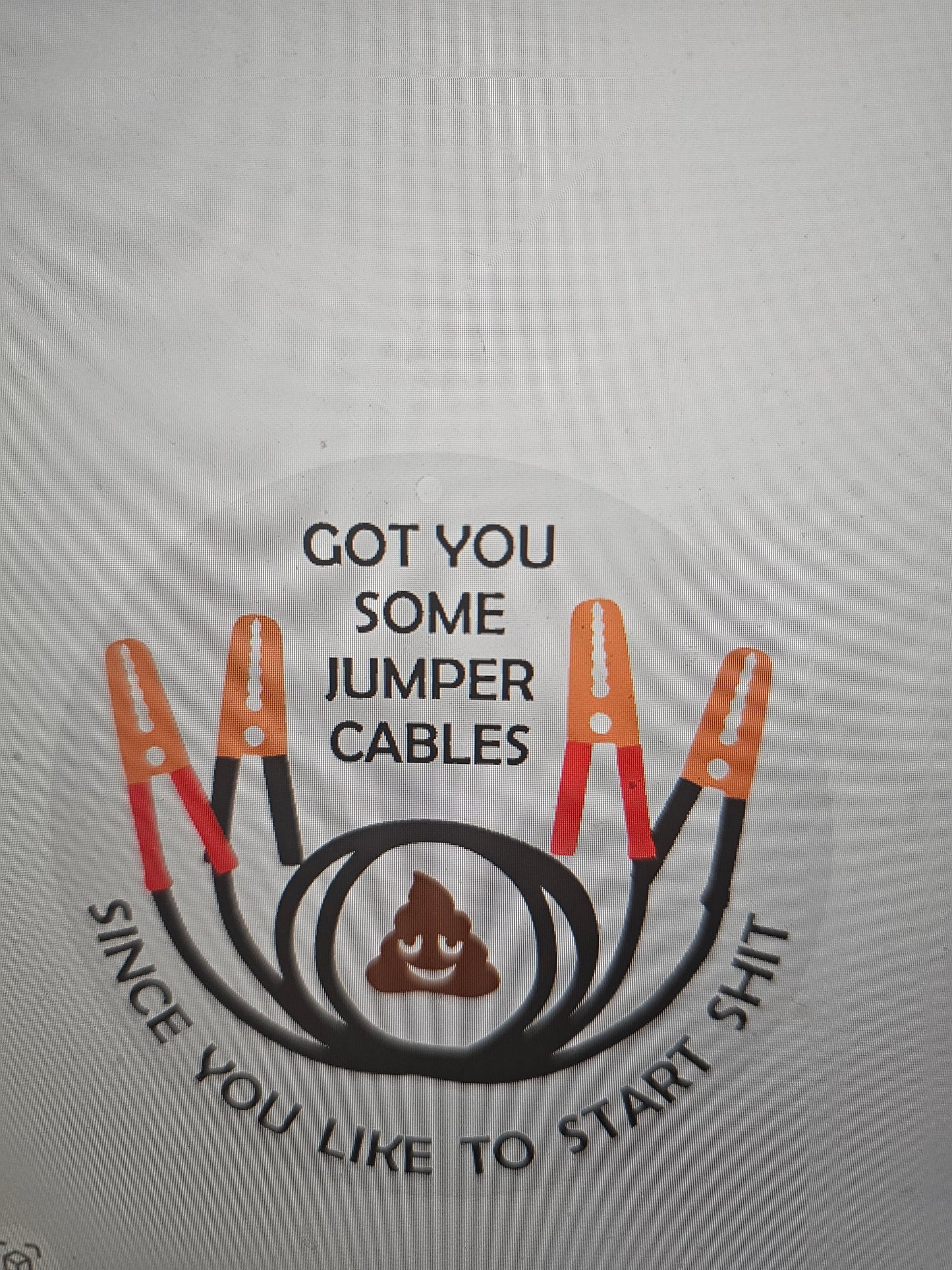 Jumper cable sign