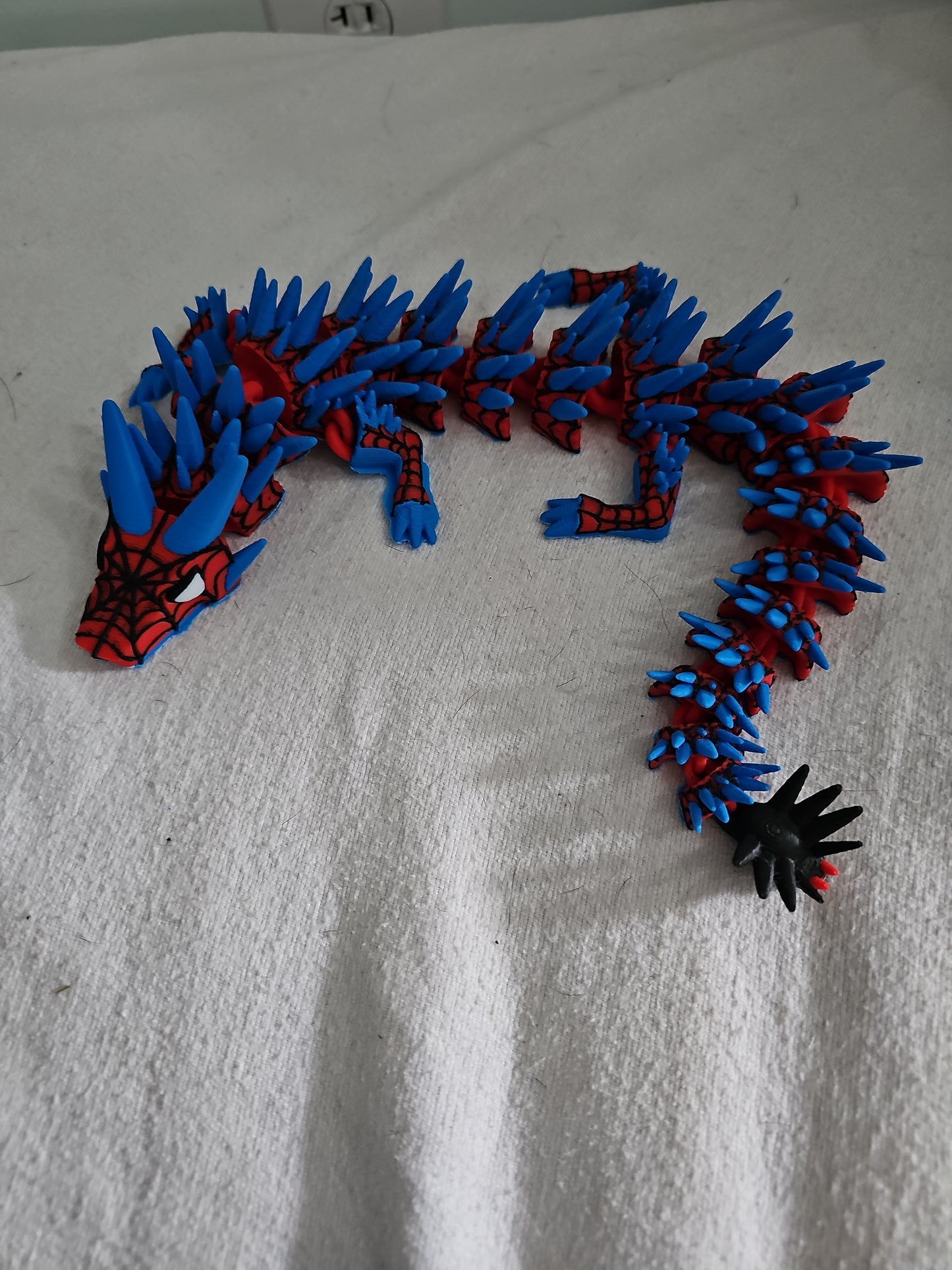3D printed superhero dragons