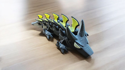 3D printed superhero dragons