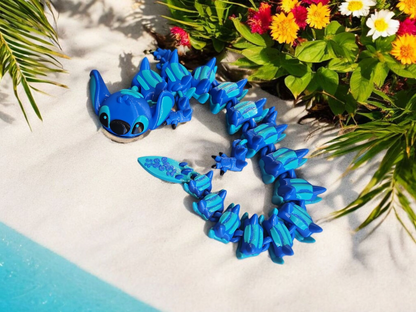 3D Printed Stitch dragon
